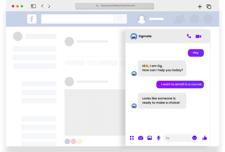 Advanced chatbot for facebook